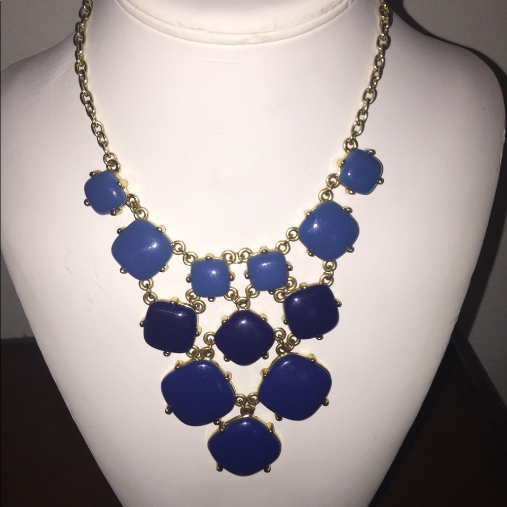 Blue & Gold Necklace